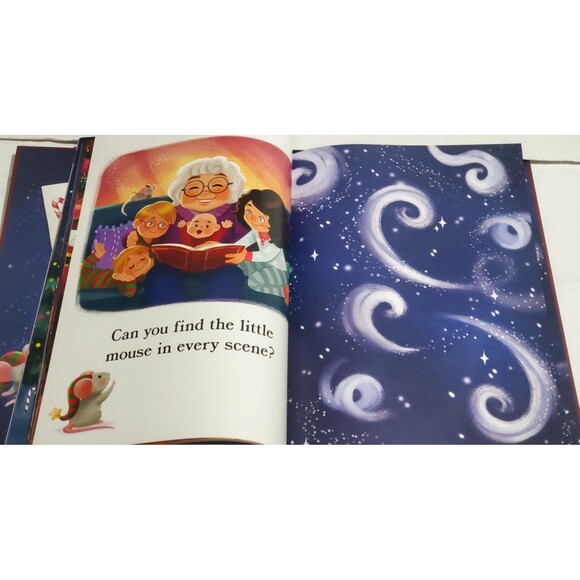 The Night Before Christmas Hardcover Book w/ Santa Letter & Bonus Stickers Gift - Picture 11 of 15